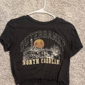 Altar'd State Black Graphic Tee